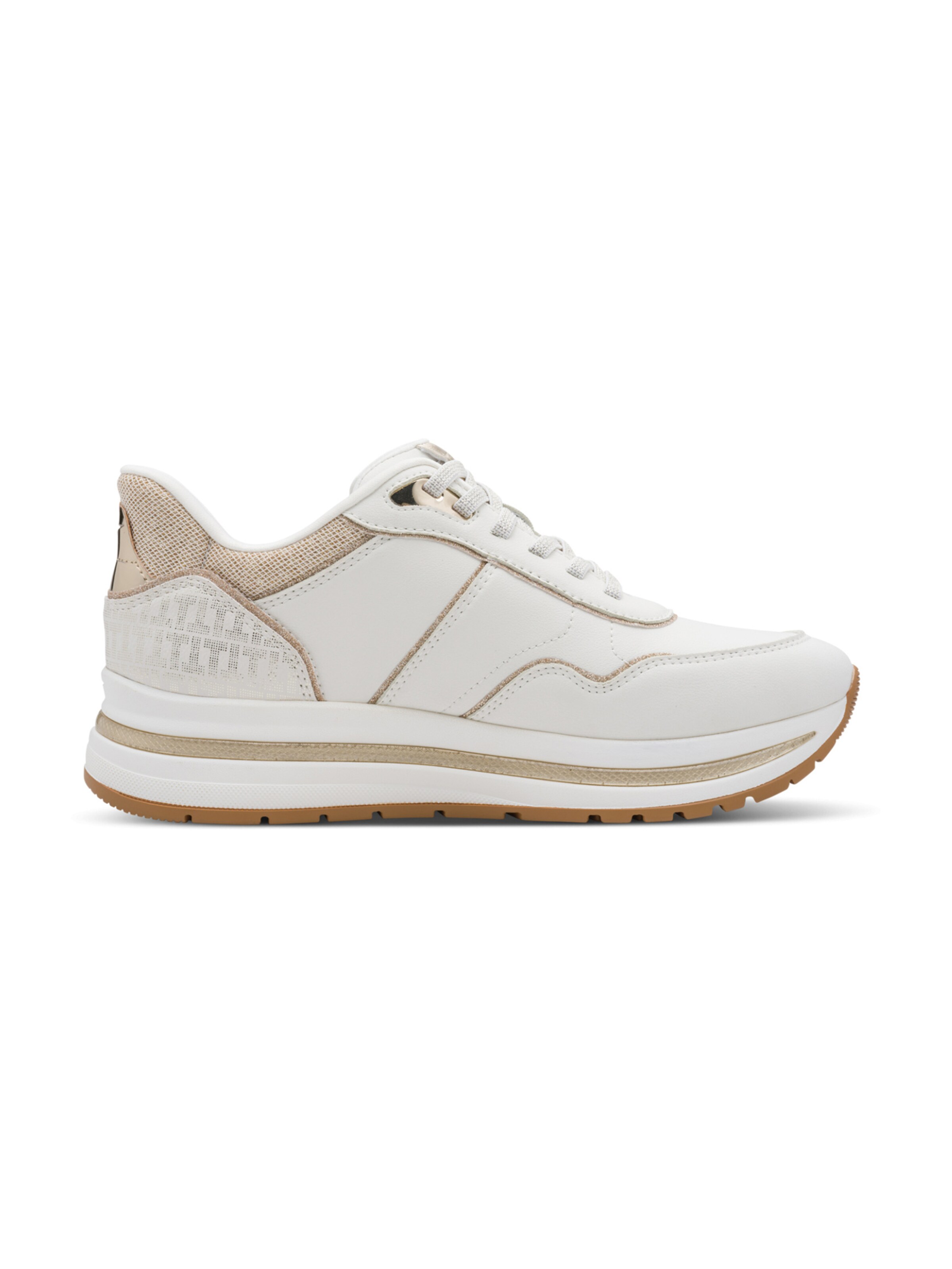 Tamaris Platform trainers in White