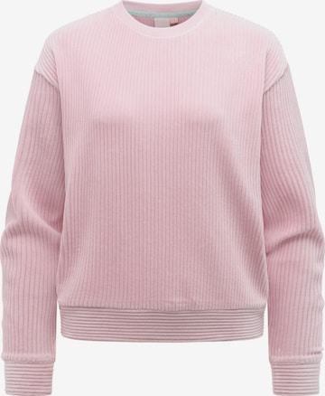 Sweat-shirt Ragwear en rose : devant