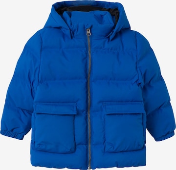 NAME IT Zimska jakna 'MELLOW' | modra barva: sprednja stran