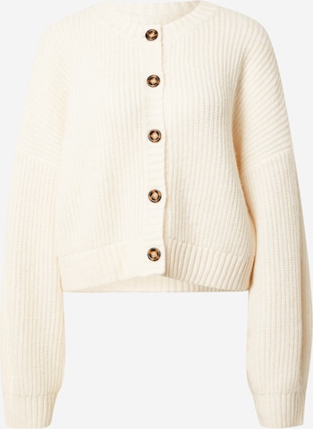 florence by mills exclusive for ABOUT YOU Cardigan 'Asta' i hvid: forside