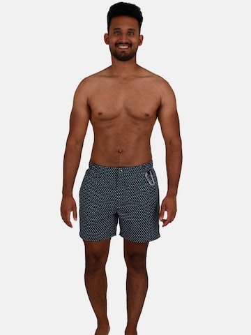 Shorts de bain wavebreaker en vert : devant