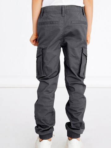 NAME IT Tapered Trousers 'Bamgo' in Grey