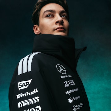 ADIDAS PERFORMANCE Funkční bunda 'Mercedes-AMG Petronas Formula 1 Team' – černá