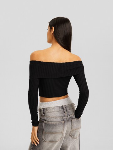 Bershka Sweater in Black