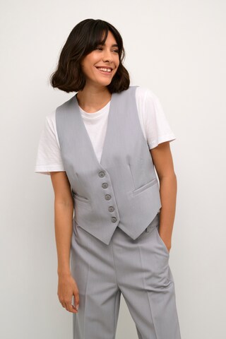 Gilet de costume 'Sakura' Kaffe en gris : devant