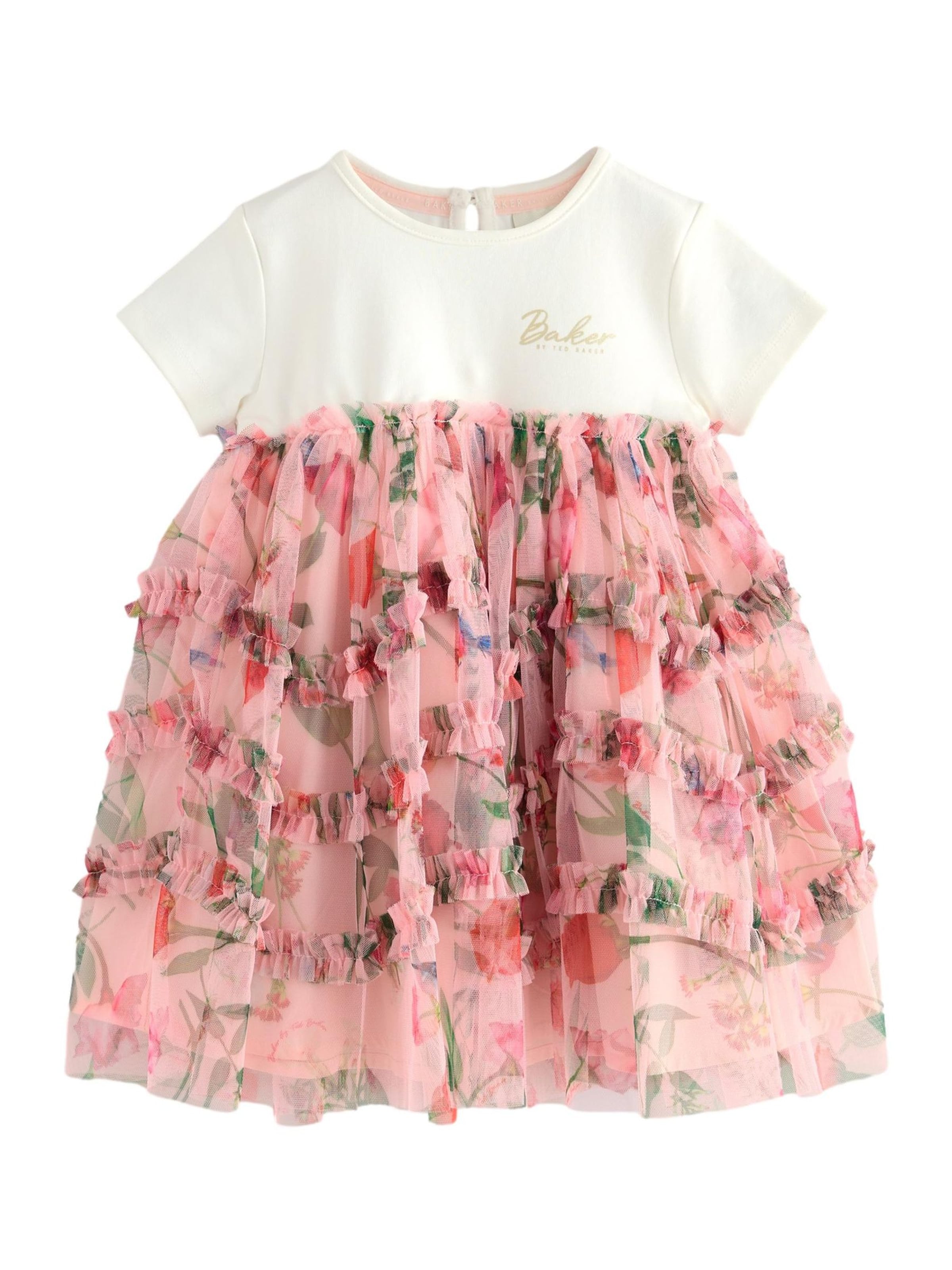 Baker by Ted Baker Рокля в розово: отпред