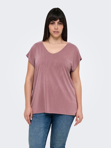 ONLY Carmakoma - Camiseta 'CARNicky' en rosa: frente