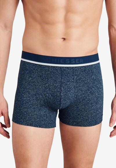 SCHIESSER Boxershorts in navy / dunkelblau / dunkelgrün / weiß, Modelansicht
