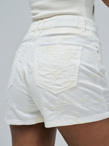 Salsa Jeans Zwemshorts in Wit