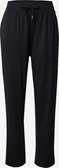 Pantaloni de pijama BOSS Black pe bej / negru / alb, Vizualizare produs