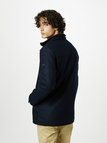 INDICODE JEANS Between-Season Jacket 'Clark' in Blue