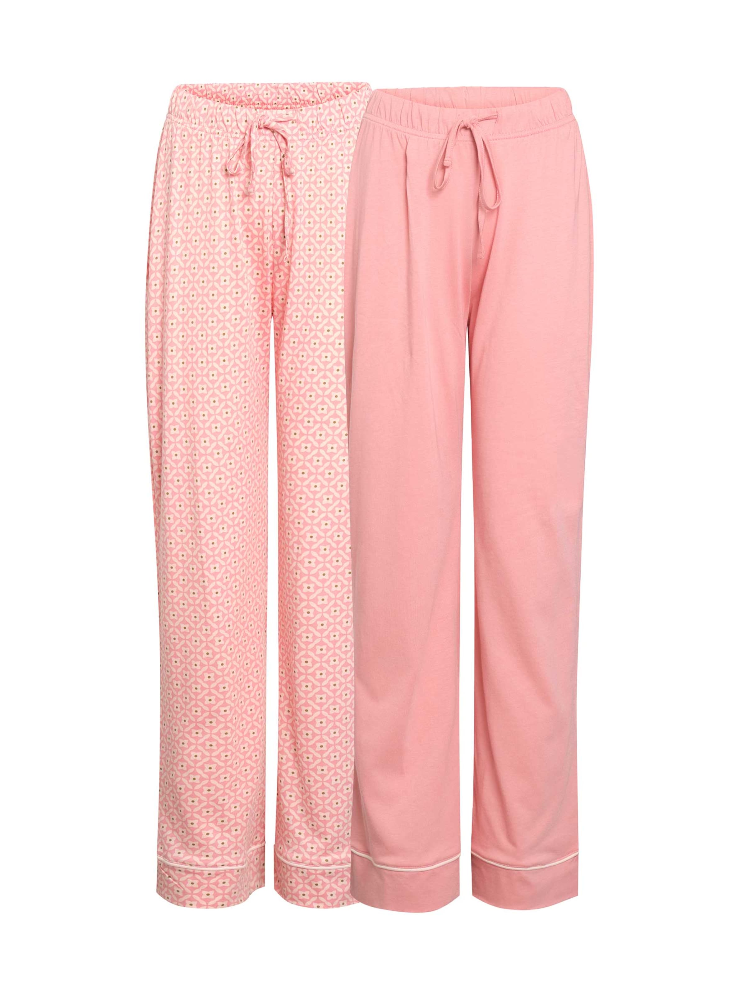 Dagi Pyžamové nohavice - Ružová: predná strana