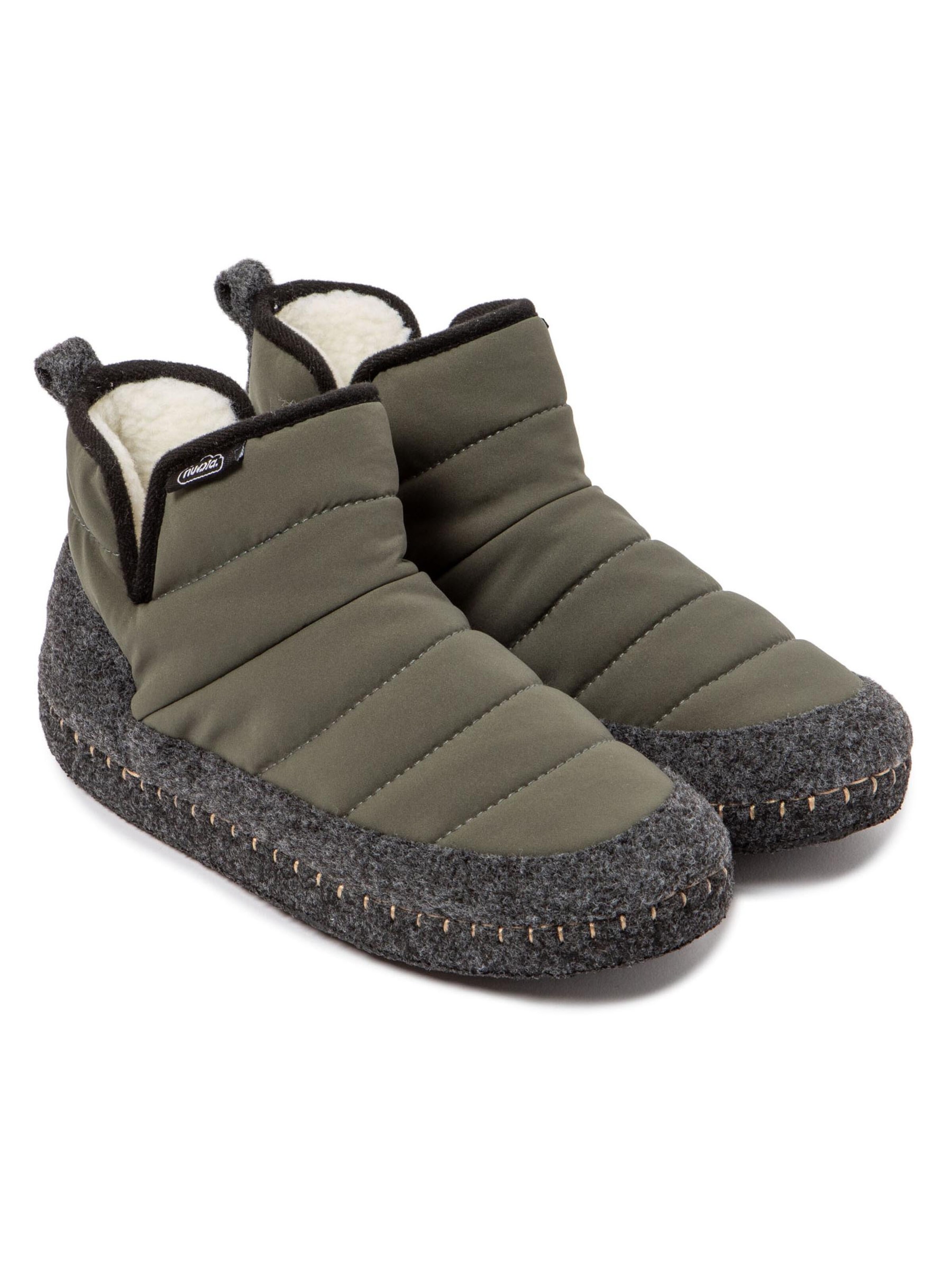 Nuvola. - Zapatillas de casa 'Boot New Wool' en verde