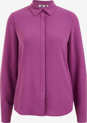 WE Fashion Blouse in Purple: front