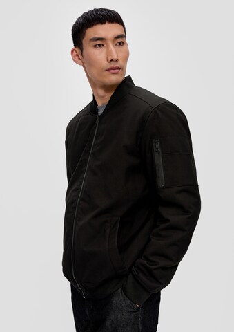 s.Oliver Between-Season Jacket in Black: front