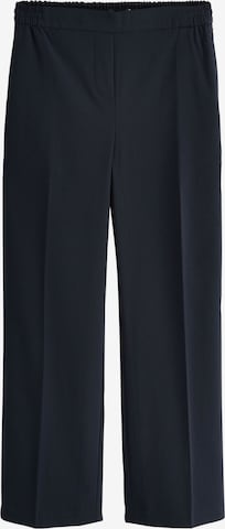 NextWide Leg/ Široke nogavice Hlače na crtu - plava boja: prednji dio