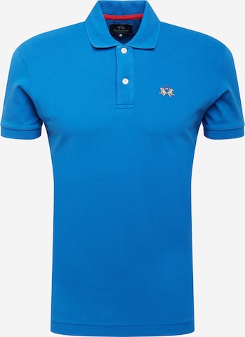 La Martina Shirt in Blauw: voorkant