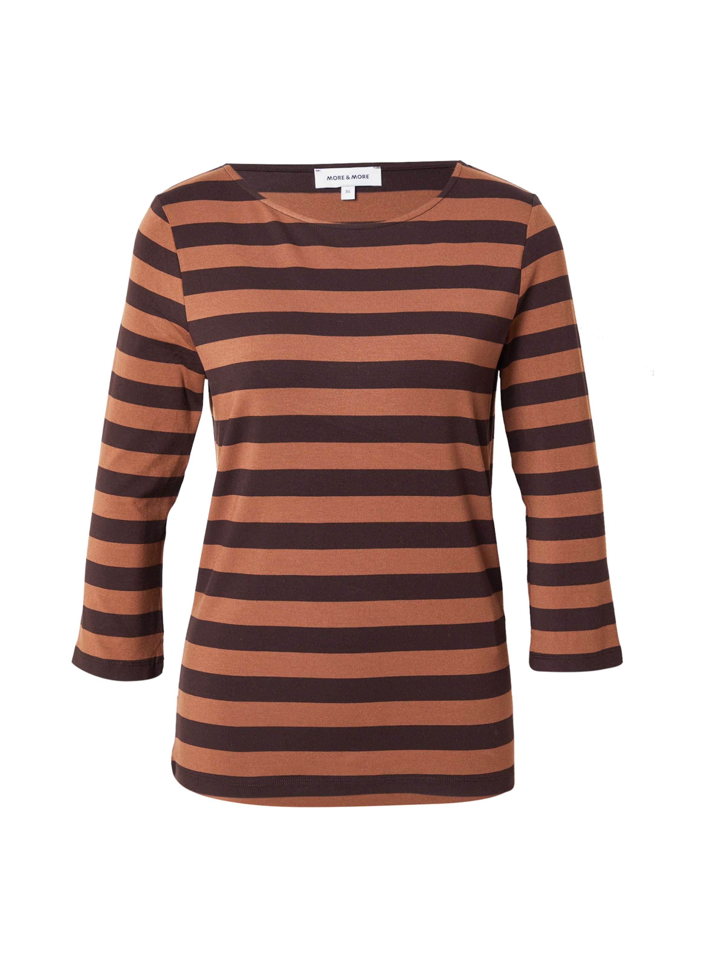 MORE & MORE Shirts i brun: forside