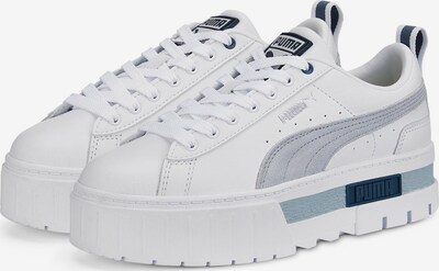 PUMA Zemie brīvā laika apavi 'Mayze', krāsa - pelēks / balts, Preces skats