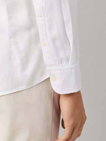 Coupe slim Chemise Hackett London en blanc