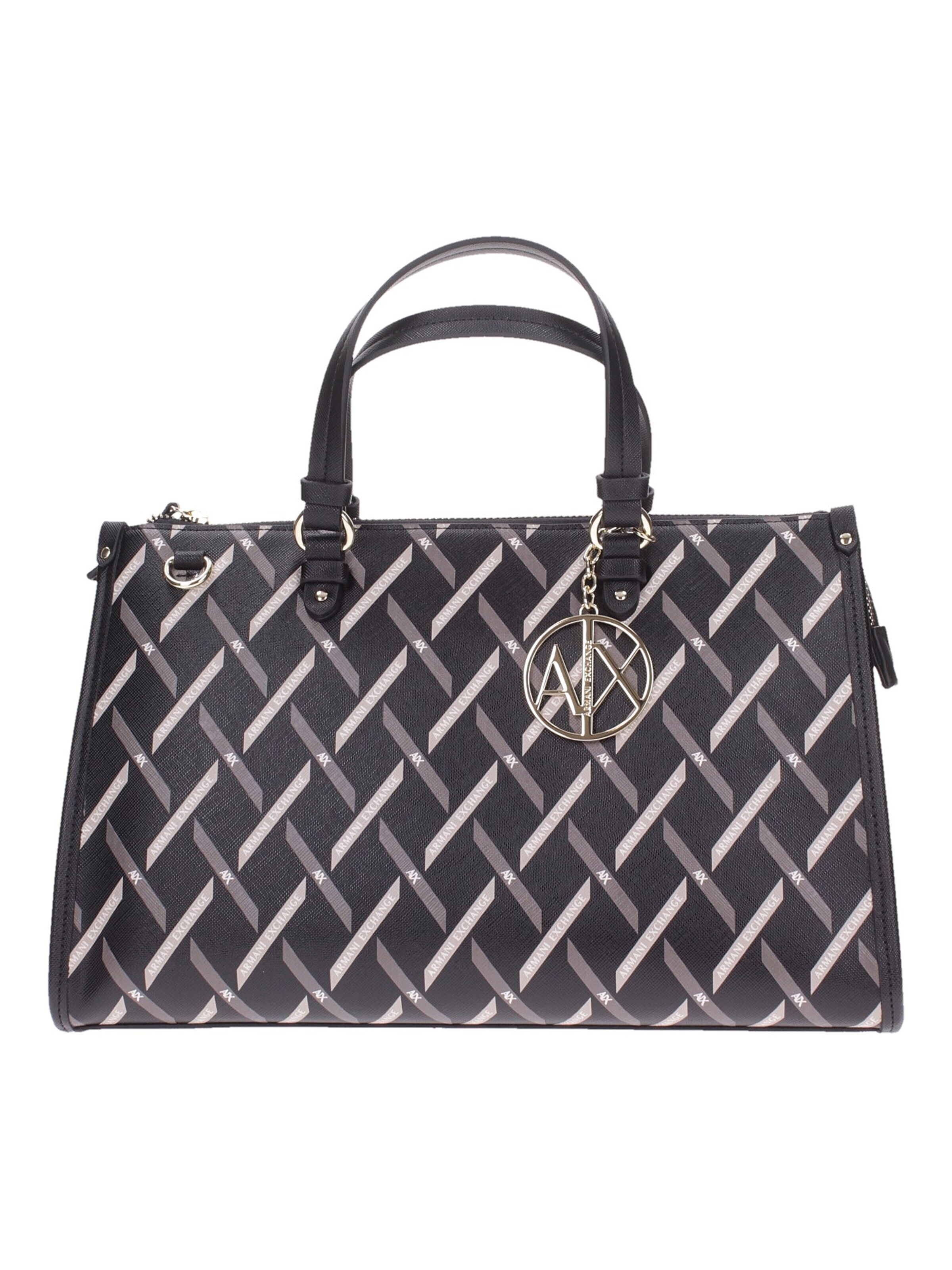 Borsa a mano di ARMANI EXCHANGE in nero: frontale