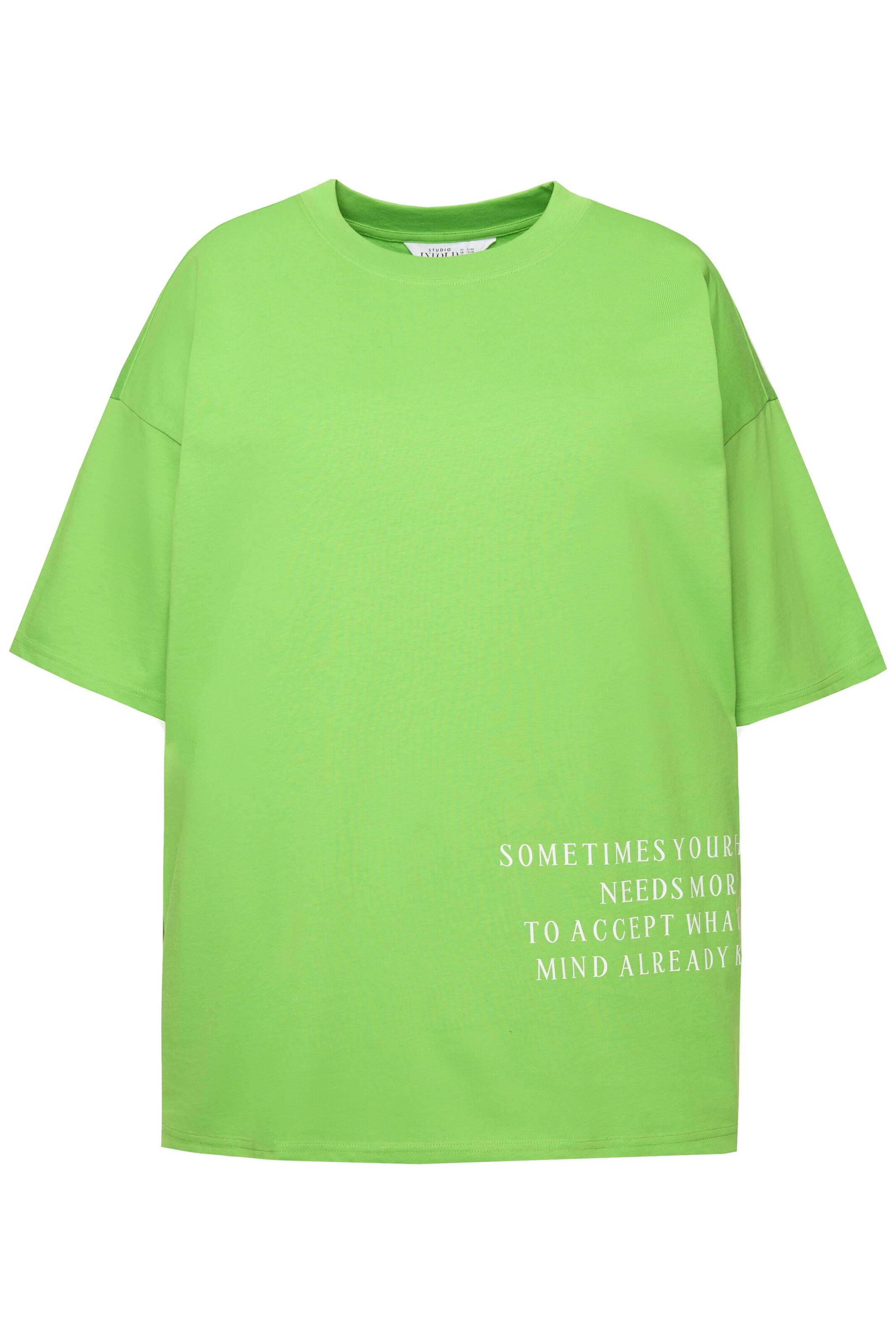 Studio Untold Shirt in Groen: voorkant