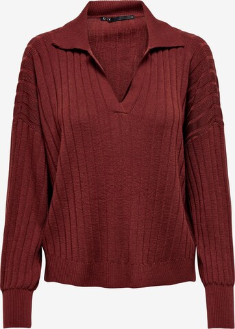 Pullover 'New Tessa' di ONLY in rosso: frontale