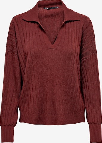 ONLY Sweater 'New Tessa' in Red: front
