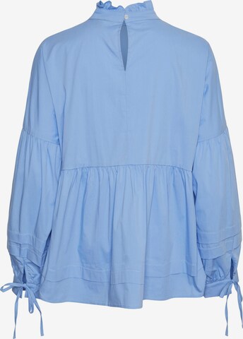 PIECES Bluzka 'Dula' w kolorze niebieski