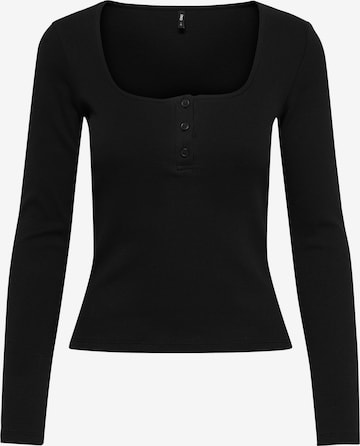 ONLY Тениска 'Nessa' в черно: отпред