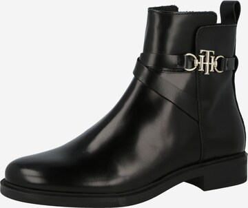 TOMMY HILFIGER Ankle boots σε μαύρο: μπροστά