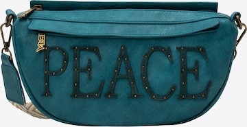 IZIA Belt bag in Green: front