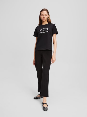 T-shirt 'Rue St-Guillaume' Karl Lagerfeld en noir