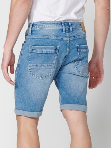 KOROSHI Regular Shorts in Blau