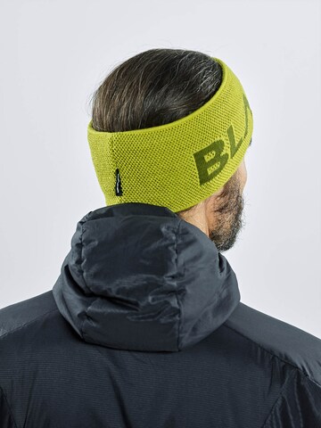 BLACKYAK Athletic Headband 'Yak Knit Headband' in Yellow