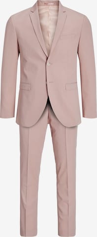 JACK & JONES - Slimfit Traje en rosa: frente