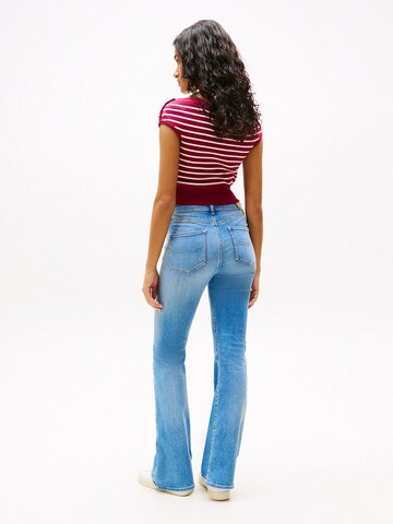 Tommy Jeans Flared Jeans 'Sylvia  Faded' in Blue