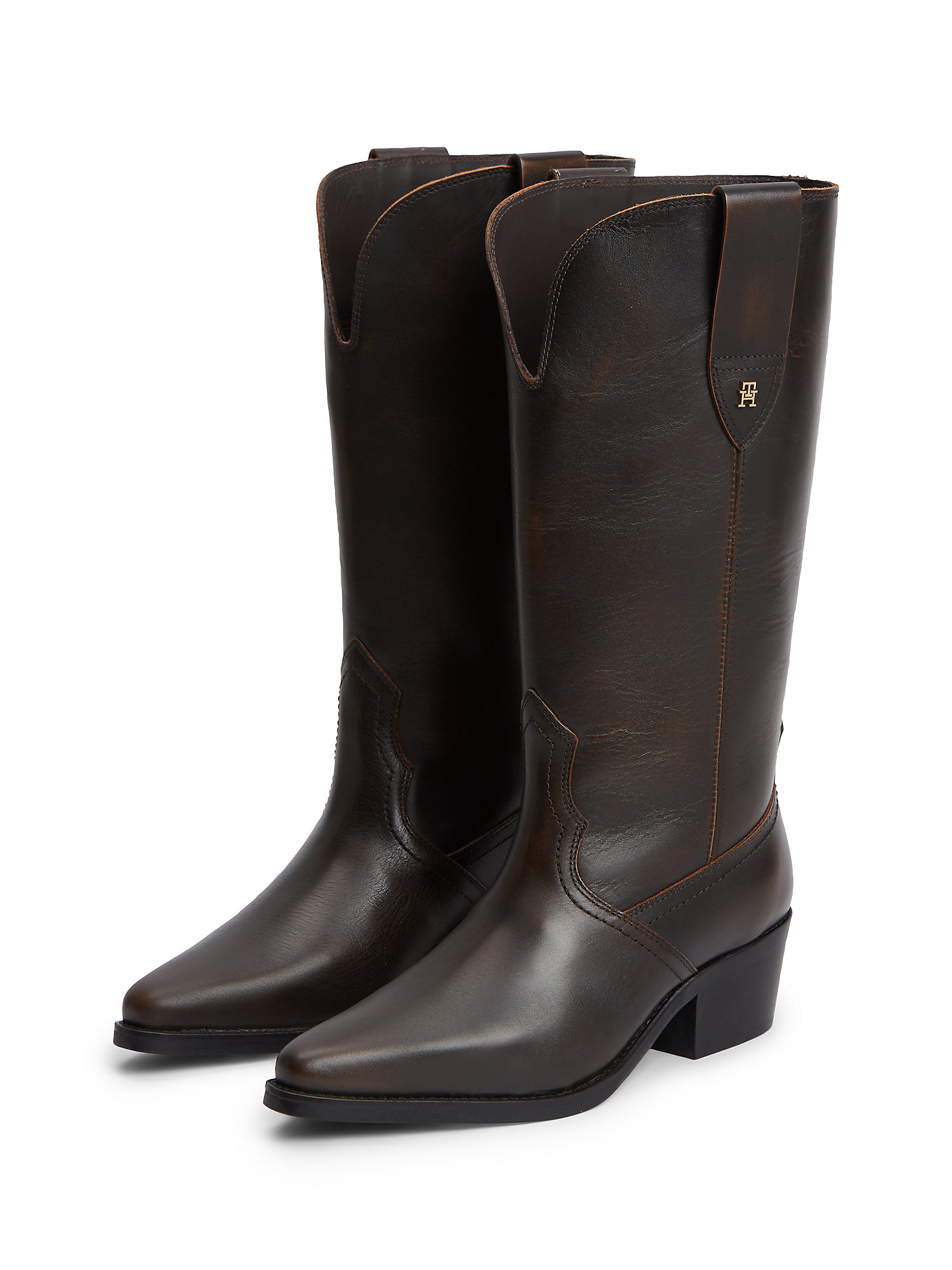 Bottes TOMMY HILFIGER en marron