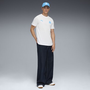 PUMA Functioneel shirt 'Olympique de Marseille FtblEssentials' in Wit