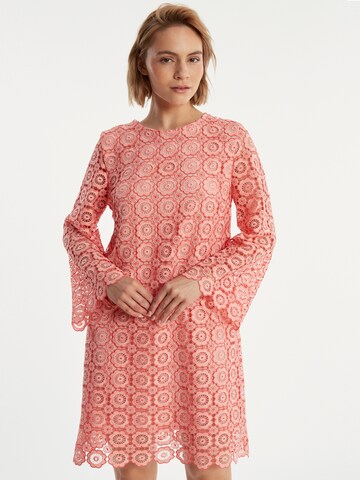 Robe 'Zahia' Ana Alcazar en rose : devant