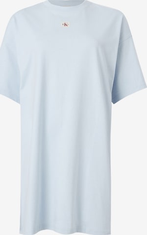 Rochie de la Calvin Klein Jeans pe albastru: față