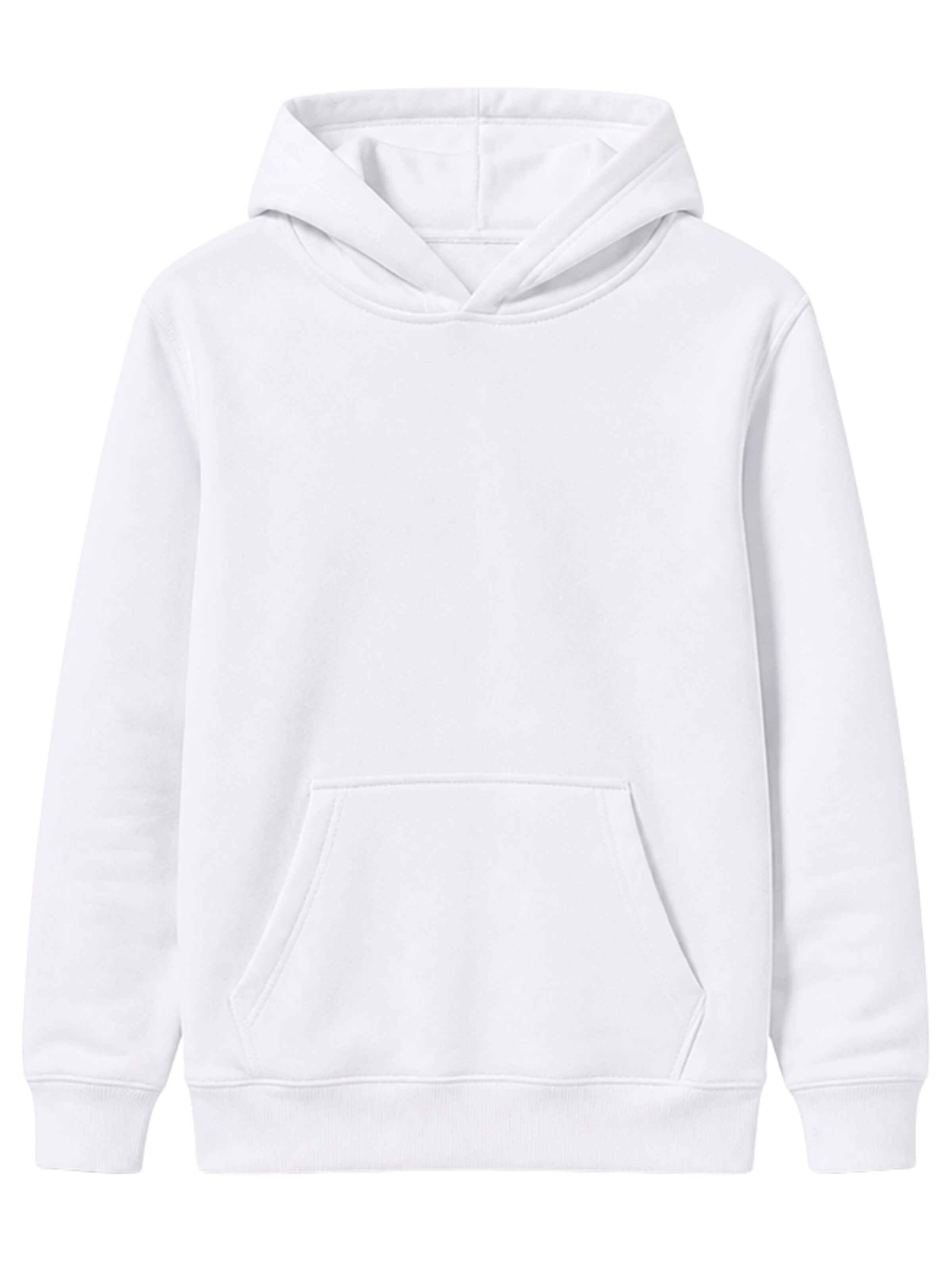 LOUIS LECLER Sweatshirt 'Hiro' in Wit: voorkant