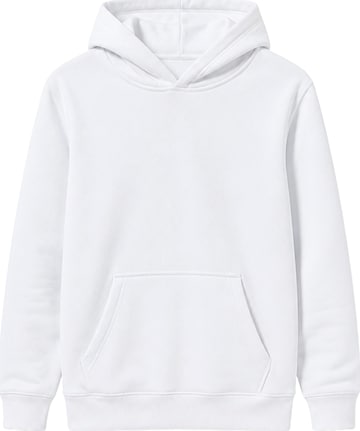 LOUIS LECLER Sweatshirt 'Hiro' in Wit: voorkant