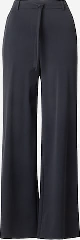 Wide leg Pantaloni 'VERRES' di Max Mara Leisure in nero: frontale