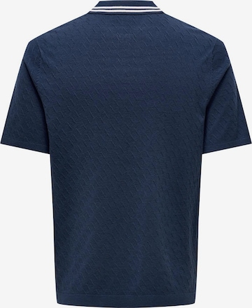 Pull-over 'DENNIS' Only & Sons en bleu