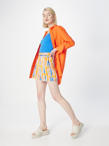 FRNCH PARIS Regular Shorts 'ALOE' in Orange