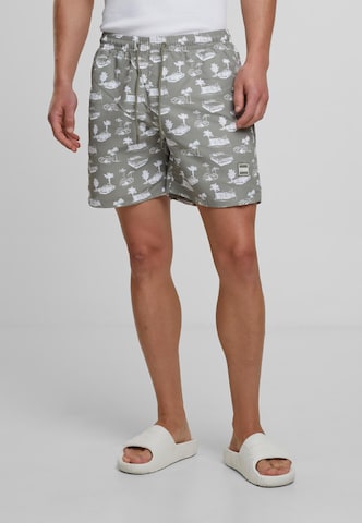 Shorts de bain Urban Classics en vert