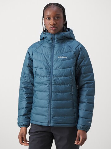 COLUMBIA Outdoorová bunda 'Powder Lite™ II' – modrá: přední strana