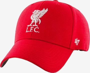 Casquette '47 Brand EPL FC Liverpool Cap' 47 en rouge : devant
