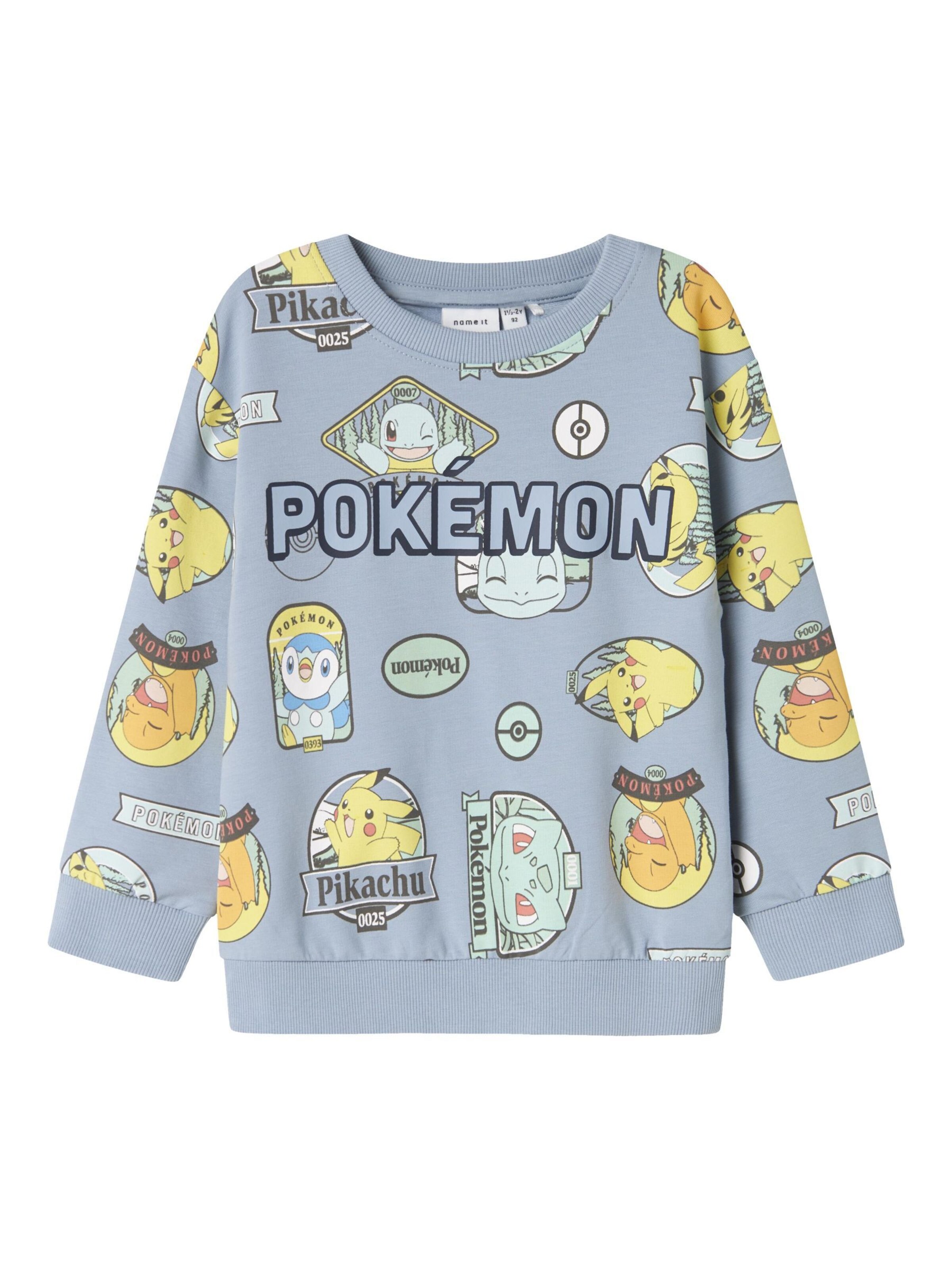 Sweat 'Pokémon' NAME IT en bleu : devant